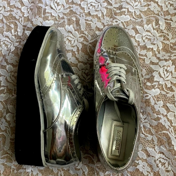 Forever 21 Platform Oxfords - Picture 1 of 4